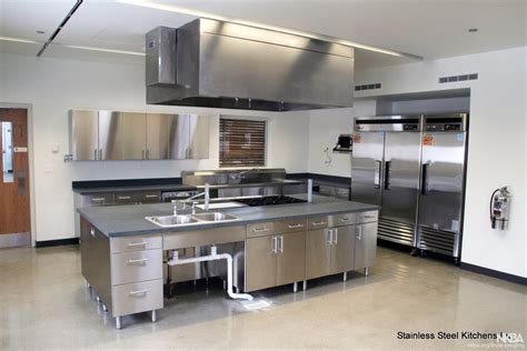 stainless steel kitchen cabinet cost|stainless steel commercial kitchens.